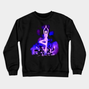 Yoga violet inv Crewneck Sweatshirt